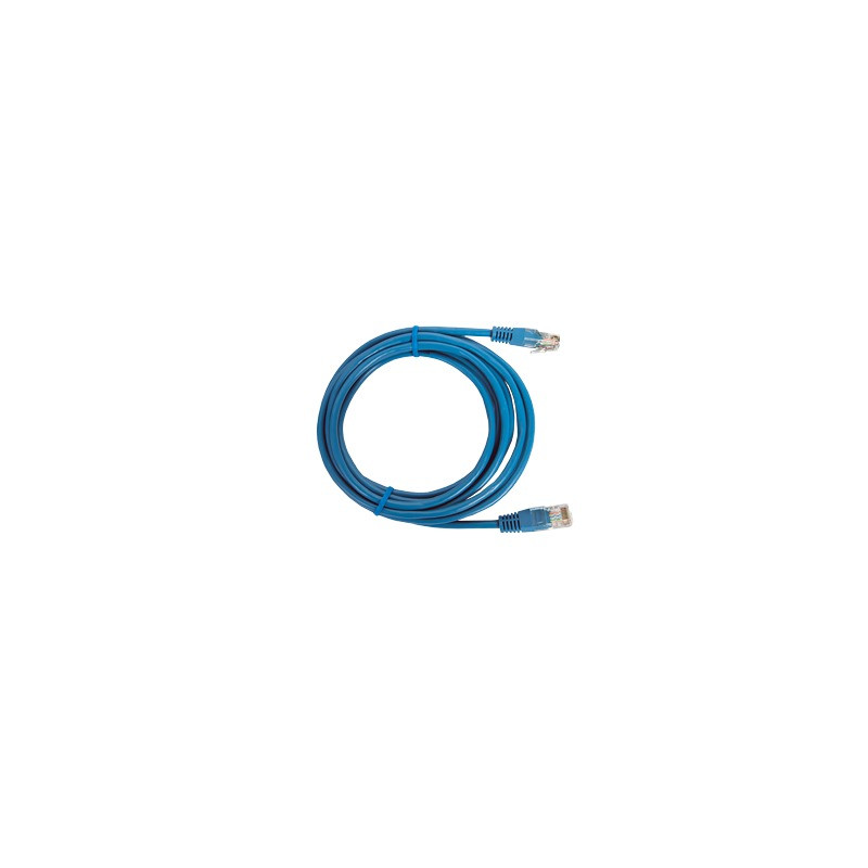 Cable de parcheo UTP Cat6 - 1 m - azul 