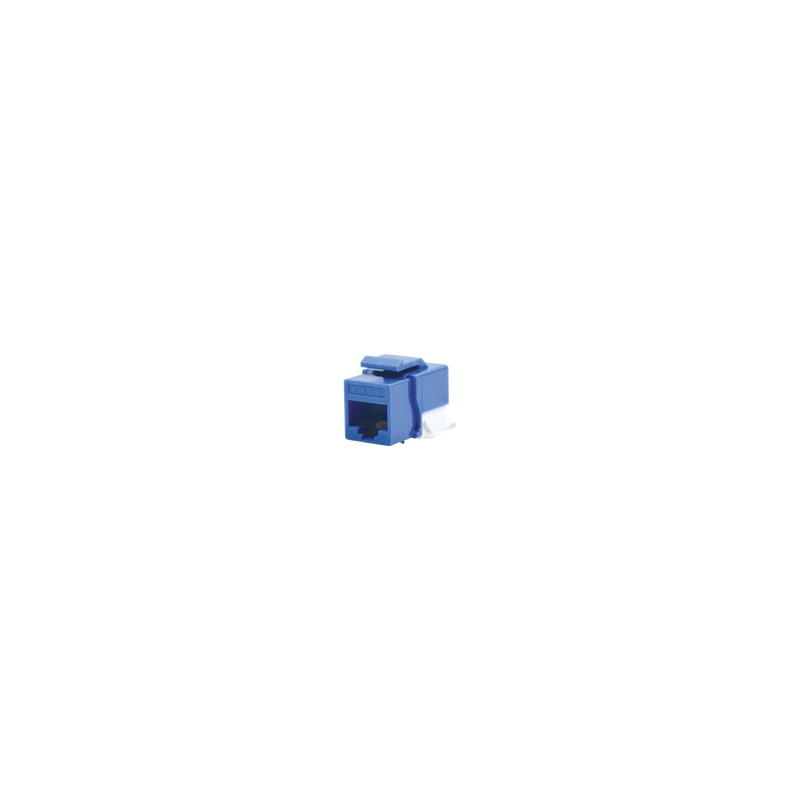 Módulo Jack Cat6 sin herramienta (toolless) keystone - Color Azul