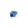 Módulo Jack Cat6 sin herramienta (toolless) keystone - Color Azul