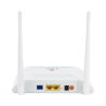 ONU Dual G/EPON con Wi-Fi en 2.4 GHz + 1 puerto LAN Gigabit +  1 puerto LAN Fast Ethernet, hasta 300 Mbps vía inalámbrico