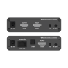 Kit Extensor HDMI hasta 700 metros con Conexión en Cascada / 4K  60 Hz/ Cat 6, 6a y 7 / IPCOLOR / CERO LATENCIA / SIN COMPRIMIR 