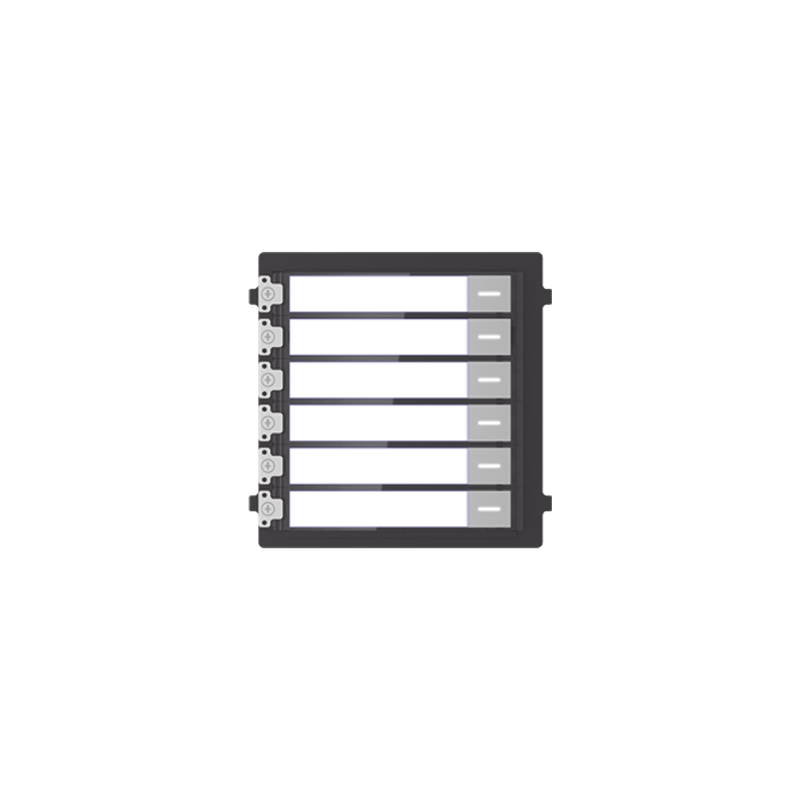 Módulo de Botones Para Videoportero Modular / Llamada de un solo Toque / Soporta Hasta 6 Monitores Principales