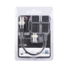Kit de Transceptores (Baluns) con Terminal PUSH SUPERIOR, Resolución 4K , Cable flexible COAXIAL Blindado / COAXITRON / AUDIO PO