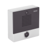 Mini video Intercomunicador para hotelería y hospitales, con diseño elegante, PoE, cámara 1Mpx, 1 botón, 1 relevador integrado d