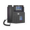 Teléfono IP Empresarial con Estándares Europeos, 16 líneas SIP con pantalla LCD a color 3.5", 30 teclas DSS/BLF, puertos Gigabit