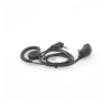 Micrófono de solapa con audífono ajustable al oído para KENWOOD TK3230/3000/3402/3312/3360/3170,NX240/340/220/320/420, TKD240/34