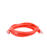 Cable de Parcheo UTP Cat6 - 3.0m. - Rojo