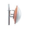 Antena de uso rudo para zona salinas / 2 ft / 4.9-6.2 GHz / Ganancia 30 dBi / SLANT de 45 ° y 90 ° / Incluye radomo, jumper y mo