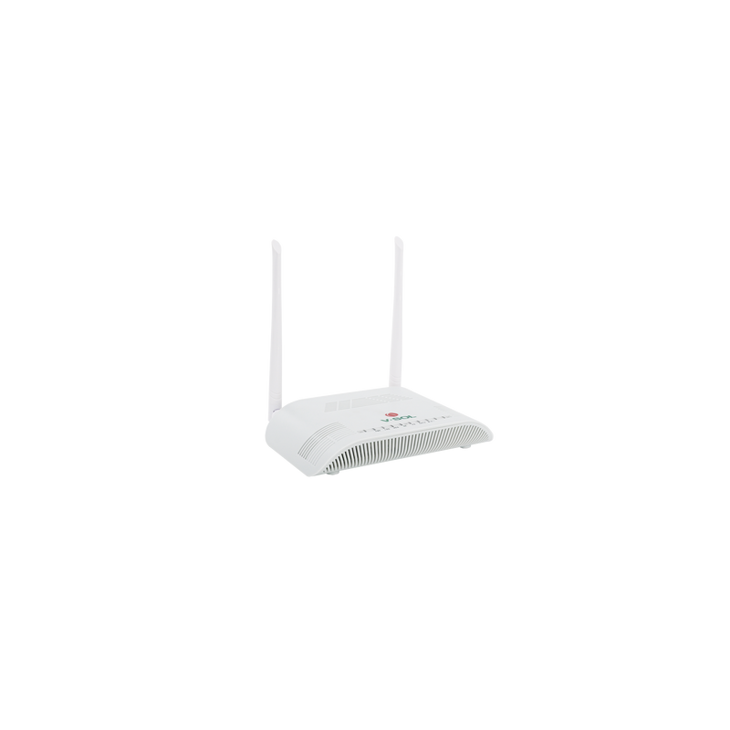 ONU Dual G/EPON con Wi-Fi en 2.4 GHz + 1 CATV + 1 puerto LAN Gigabit +  1 puerto LAN Fast Ethernet, hasta 300 Mbps vía inalámbri