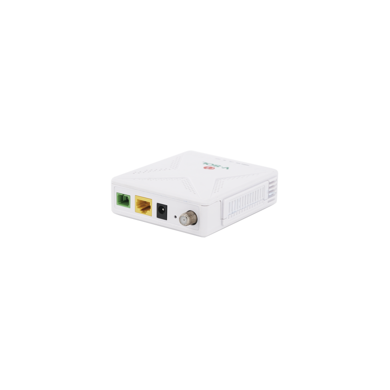 ONU Dual G/EPON con 1 Puerto SC/APC + 1 puerto LAN Gigabit + 1 puerto CATV