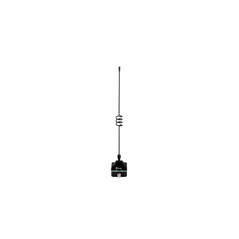 Antena móvil para cristal (on Glass), rango de frecuencia 806 - 869 MHz