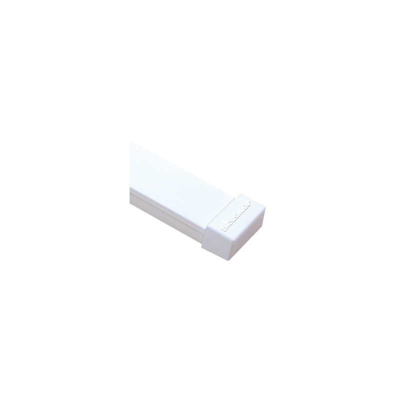 Tapa final color blanco de PVC auto extinguible,  para canaleta TMK1735, TMK1735SD (5390-02001)
