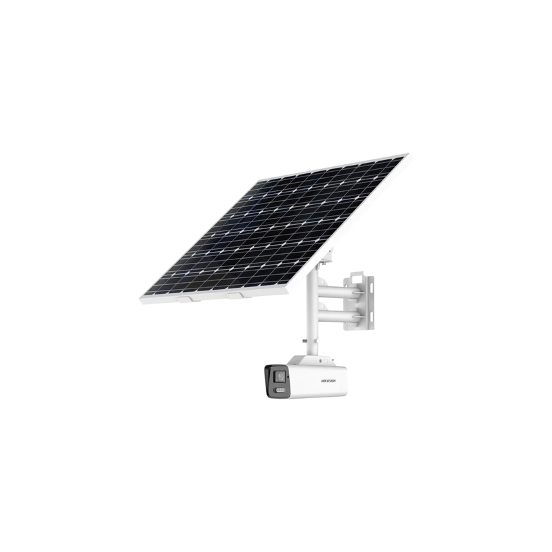 Cámara Bala ColorVu 8 Megapixel / Lente 4mm / Panel Solar / Batería de Respaldo Hasta 24 hrs (No incluida) / Conexión 4G / Acces