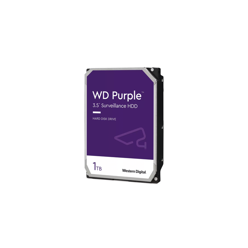 Disco Duro Purple de 1 TB / 5400 RPM / Optimizado para Soluciones de Videovigilancia / Uso 24-7 / 3 Años de Garantia
