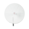 Antena direccional para C5x y B5x, Doble polaridad 45 ° y 90 °, 4.9 - 6.5 GHz, 2 ft, Ganancia de 34 dBi, Montaje incluido  
