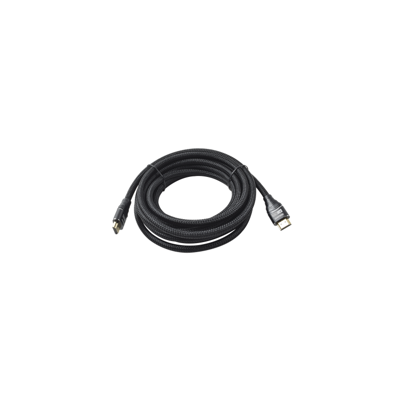 Cable HDMI Ultra-Resistente Redondo de 5m (16.4 ft) Optimizado para Resolución 4K ULTRA HD 