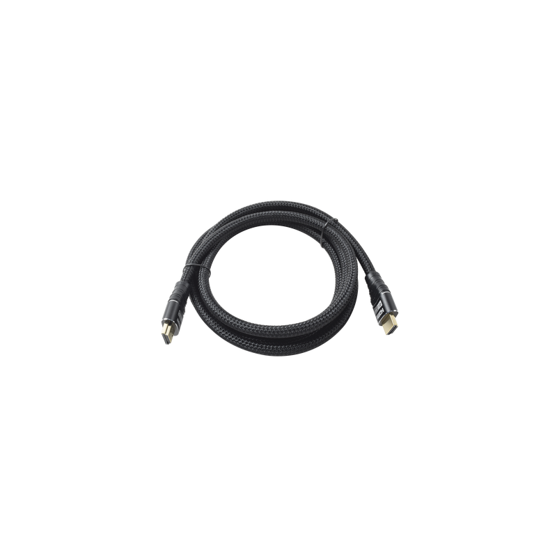 Cable HDMI Ultra-Resistente Redondo de 1.8m ( 5.9 ft ) Optimizado para Resolución 4K ULTRA HD 