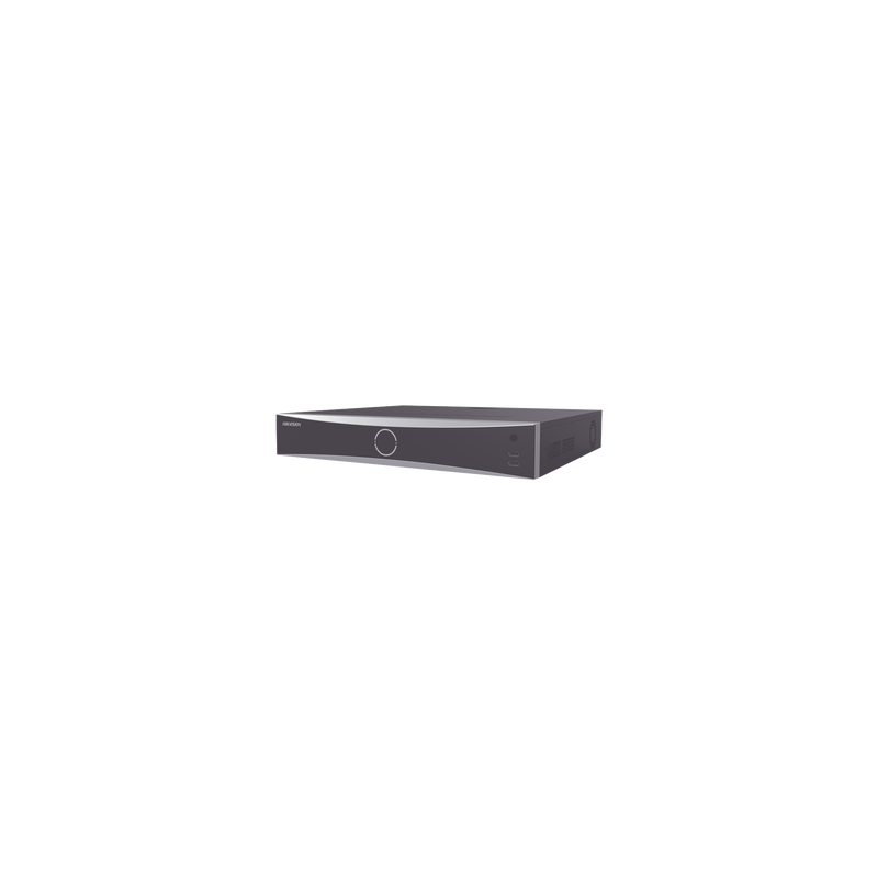 NVR 12 Megapixel (4K) / Reconocimiento Facial / 16 Canales IP / 4 Bahías de Disco Duro / Filtro de Falsas Alarmas / Detección de