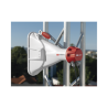 Antena Sectorial Asimétrica Carrier Class apertura 60 grados tipo cuerno 17 dBi 5180-6000 MHz conectores tipo N hembra