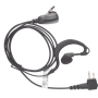 Micrófono - Audífono de solapa ajustable al oído para HYT BD-506 y Motorola EP450/ RVA50/ DTR620/ DTR720/ DEP450/ EP350/ VX80/ M