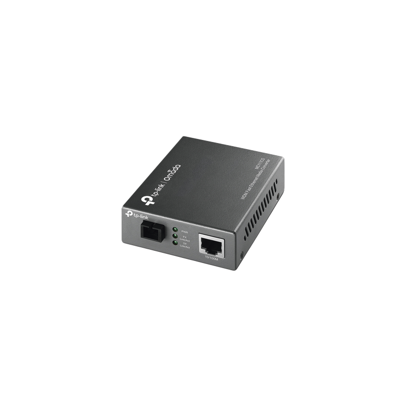 Convertidor Multimedia VDM Monomodo, 1 puerto RJ45 10/100, 1 puerto SC/UPC, hasta 20KM, Para su funcionamiento requiere el model