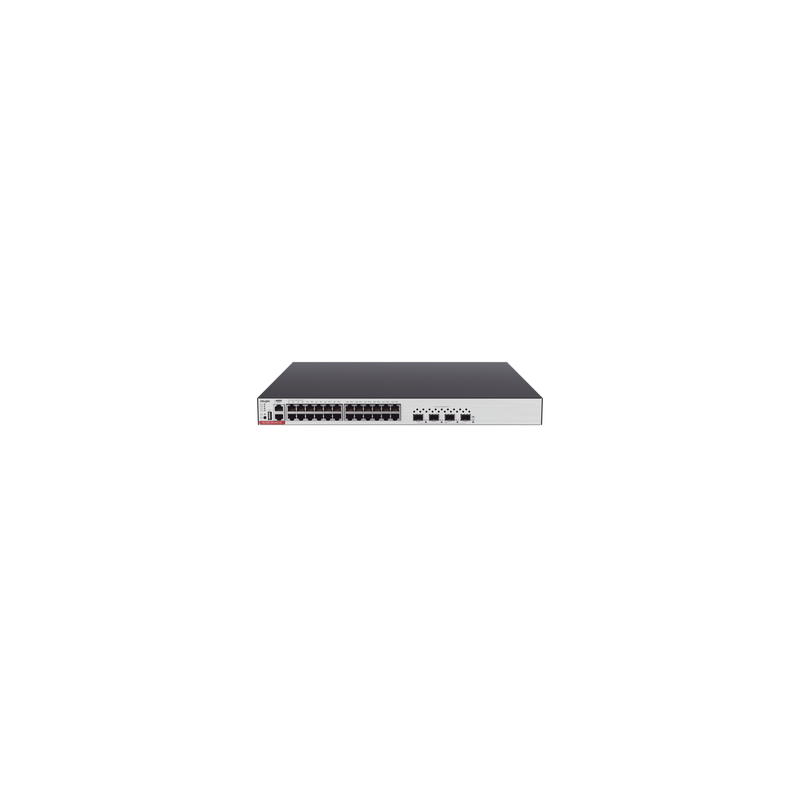 Switch Administrable Capa 3 de 24 puertos Gigabit 802.3af/at con 4 puertos SFP+ para Fibra Óptica de 10G, hasta 405 watts, gesti