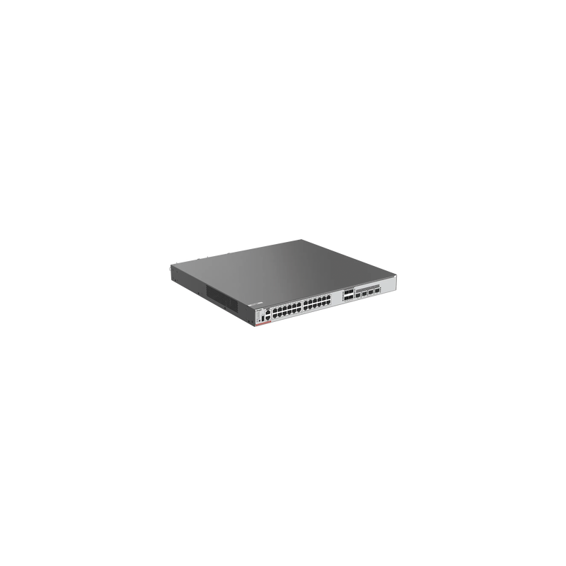Switch Core Capa 3 PoE 802.3bt 1600W Multi-Gigabit 24 puertos 10Gb/5Gb/2.5Gb/1Gb/100M, 4 puertos fibra SFP+ 10Gb y 4 puertos fib