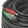 Cable Coaxial Armado con Conector BNC (Video) y Alimentación / Longitud de 30 mts / Optimizado para Cámaras 4K / Uso en Interior